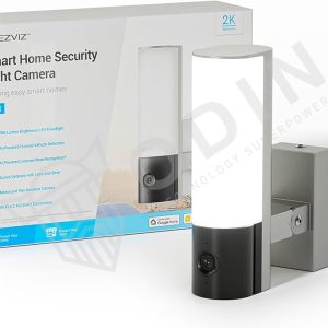 EZVIZ EL3 Telecamera intelligente regolabile 2K con luce a parete integrata e riconoscimento della targa