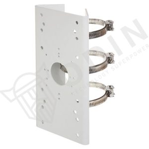Hikvision DS-1275ZJ Staffa da palo con fascette in alluminio