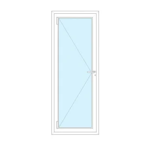 Portafinestra in PVC 1 anta TRIPLO VETRO 95x205